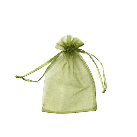 Customizable Logo Organza Jewelry Pouch Recyclable Organza Bag for Gifts and Accessories