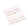 Manufacturers Direct Supply PVC Nail Buckle Soft Bag Sunglasses Box Wholesale Sunglasses Storage Box Can Print LOGO