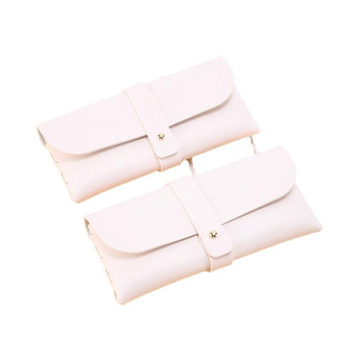 Manufacturers Direct Supply PVC Nail Buckle Soft Bag Sunglasses Box Wholesale Sunglasses Storage Box Can Print LOGO
