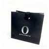 Luxury Custom Logo Printed Black Paper Jewelry Perfume Boxes Set for Gift Ring Display Jewelry Packaging Pouch & Cards