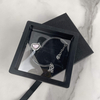 Custom 3D Suspension Floating Box PE Plastic Transparent Frame Jewelry Packaging Displays Boxes