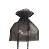 Custom Printed Large Wedding Organza Drawstring Tea Shoe Bag/organza Pouch