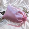 Personalised Drawstring Bag Custom Wholesale Luxury High Quality Satin Dust Packaging Bag for Shoes Purses Handbags