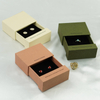 Luxury Square Paper Slide Drawer Jewelry Box Custom Logo for Necklaces Pendants Bracelets Rings Premium Gift Jewellery Boxes