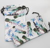 Custom Logo Microfiber Sunglasses Pouch Glasses Wiping Cleaning Cloth Set Wholesale Soft Eyeglasses Drawstring Bag