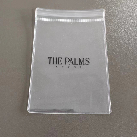 Free Sample Customize Storage Wholesale Print PVC Gold Luxury Display Packaging Pouch Ziplock Jewelry Pouch