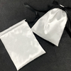 Portable Custom Logo Large Satin Drawstring Pouch Bracelets Jewelry Bag Swimwear Sex Toys Underwear Dolls Storage Satin Bag