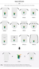Recyclable Organic Custom Print Logo Cotton Drawstring Bag Canvas Jewelry Dust Pouch Candles Perfume Combs Cotton Pouch Bag