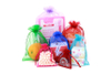 Drawstring Bag Accept Customized Logo Printing 24 Colors Candy Gift Organza Bag 24 Colors for Chosen Recyclable Drawstring