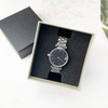 Luxury Gift Women Men Watch Storage Packaging Box Paper Cardboard Custom LOGO Two Pieces Box with Sponge Insert