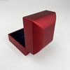 Custom Romantic LED Luxury Engagement Ring Box Sweet Small Storage Jewelry Case for Rings and Earrings for Packaging