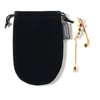 Velvet Drawstring Bag/velvet Pouch for Jewelry Gift Recyclable Accept