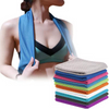 Custom Printed Gym Sports Cool Towel Quick Dry and Cooling Custom Cooling Microfiber Ice Towel Fan Support Towel