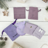 Custom Logo Print Luxury Small Drawstring Bag Flannel Suede Jewelry Packaging Necklace Bracelet Gift Package Pouch Bag