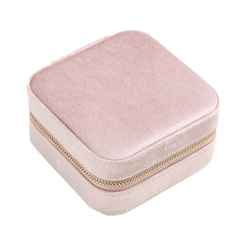 Custom Logo Ring Earrings Pendant Velvet Jewellery Display Boxes Wedding Proposal PU Leather Jewelry Storage Box
