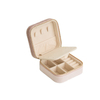 2022 Hot Custom Logo Velvet Small Square Gift Case Travel Jewellery Organizer Necklace Ring Earring Jewelry Storage Box