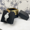 Transparent Film Jewelry Packaging Bracelet Necklace Ring Watch Gift Box Custom Logo Cardboard Folding Jewelry Box