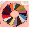 Multi-Color Luxury Soft Velvet Drawstring Pouch Bulk Custom Logo for Jewelry Storage Gift Wedding Christmas Velvet Jewelry Bag