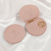 High Quality Custom Logo Printed Microfiber Jewelry Packaging Bags Round Envelope Flap Jewelry Packaging Pouches