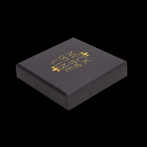 Custom Printed logo Necklace Gift Packaging Box,paper Jewelry Box