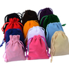 Velvet Bag Gift Bag Phnom Penh Bag Drawstring Recyclable Customized Size Customized Screen Printing Customized Color Accept