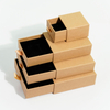 Custom Logo Printed Eco-Friendly Kraft Paper Watch Box Perfume Earring Ring Cardboard Drawer Storage Luxury Storage Solution