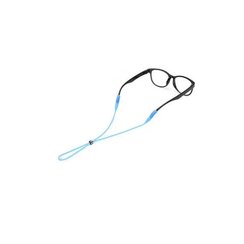 Adjustable Length Children's Sunglasses with Anti-Loss Silicone Lanyard Anti-Slip Elastic Rope Eyeglasses Strap Plastic Material
