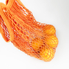 Custom Eco-Friendly Organic Cotton Mesh Bag for Shopping Reusable Fruit Grocery Net with Custom Logo for Organic Produce