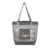 New Arrival Stylish Black Nylon Mesh Shopping Bag Tote Bag Mesh Beach Bag