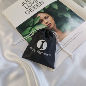 High Quality Custom Print Logo Reusable Travel Portable Color Silk Cloth Jewelry Dust Satin Drawstring Pouch Bag
