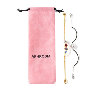 Custom Velvet Jewelry Bag/jewelry Pouch with logo