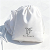 Recyclable Custom Screen Printed Logo Velvet Jewelry Gift Bag High Quality Soft Fabric Jewelry Drawstring Pouch