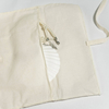 Customized Eco-Friendly Cotton Pouch Drawstring Sealing Handle Fashionable Envelope Bag Ring Earrings Organizer Gifts Packaging