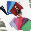 RTS 8*10CM Natural Unbleached Linen Jute Bag Dust-Proof Drawstring Storage Homemade Items Safe Healthy Jewelry Gift Industries