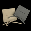 Custom Rings Earrings Jewelry Package Pouch Bag Personalized Logo Printed Jewelry Microfiber Packaging Bags