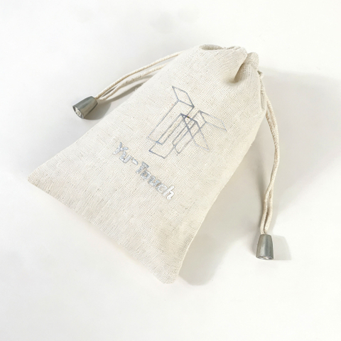 Eco-friendly Cotton Linen Drawstring Bag for Jewelry Earring Luxury Mini Gift Packaging Dust Muslin Pouch