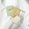 Wholesale Custom Velvet Pouch Jewelry Packaging for Rings and Necklaces Stylish Jewelry Container Bag