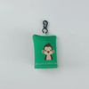 Custom RPET Printed Logo Hanging Bag for Glasses Microfiber Sunglasses Lens Watch Eyeglasses Plastic Material