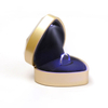 Factory Direct LED Ring Jewellery Packaging Box Wholesale Red LED Plastic Heart-Shaped Jewelry Case