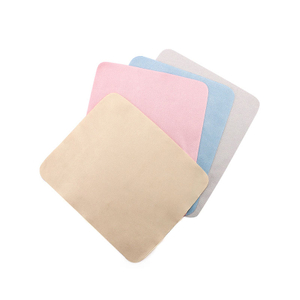 Custom High Quality Microfiber Sunglasses Cleaning Cloth Soft Suede Optic Frames Cleaner for Screen Usage