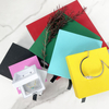 PE Suspension Jewelry Box 3D Floating Transparent Square PVC Plastic Pe Film Dustproof Jewelry Box Visible Earring Ring Box