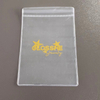 Free Sample Customize Storage Wholesale Print PVC Gold Luxury Display Packaging Pouch Ziplock Jewelry Pouch