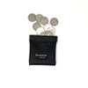 Custom Mini PU Leather Coin Purse with Logo New Arrival Squeeze Jewelry Pouch for Coin Storage