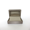 Custom Size Romantic Sweet Luxury Small PU Leather Velvet Engagement Ring Box Ring Jewellery Gift BOX Jewelry Packaging Box
