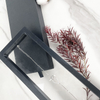 Transparent PE Film Display Transparent Shell 3D Suspended Film Floating Frame Rectangular Black Sliding Drawer Jewelry Box