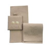 High Quality Embossed Microfiber Envelope Flap with Insert Pad Dustproof Gift Bag Luxury Earrings Jewelry Pouch with logo