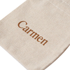 Custom Print Linen Jewelry Pouch Linen Drawstring Jewelry Bag Ring Necklace Jute Bag Jewelry Pouch With Logo Wholesale