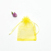 Recyclable Screen Printing Jewelry Pouch 10*12cm Organza Drawstring Gift Bags with Logo Made of Velvet Satin Jute for Industries