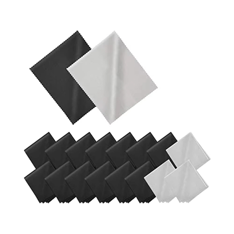Custom Premium Microfiber Cleaning Cloths for Optics Lenses Screens Cameras Cell Phones Eyeglasses LCD TVs Tablets