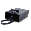 Luxury Kraft Paper Bag with Custom Logo for Jewelry Packaging and Shopping Features Ribbon Handles and Is Food Safe
